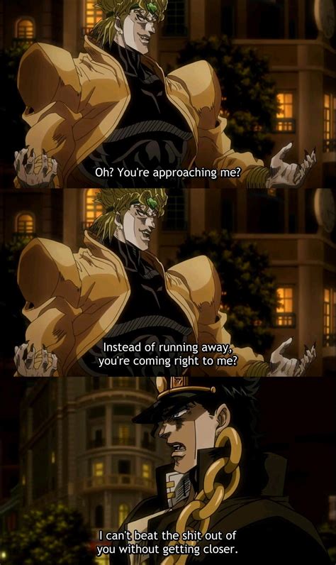 jojo meme template|dio oh you're approaching me.